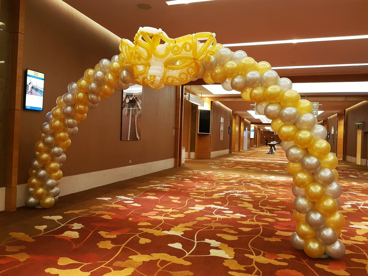 Masquerade Balloon Arch