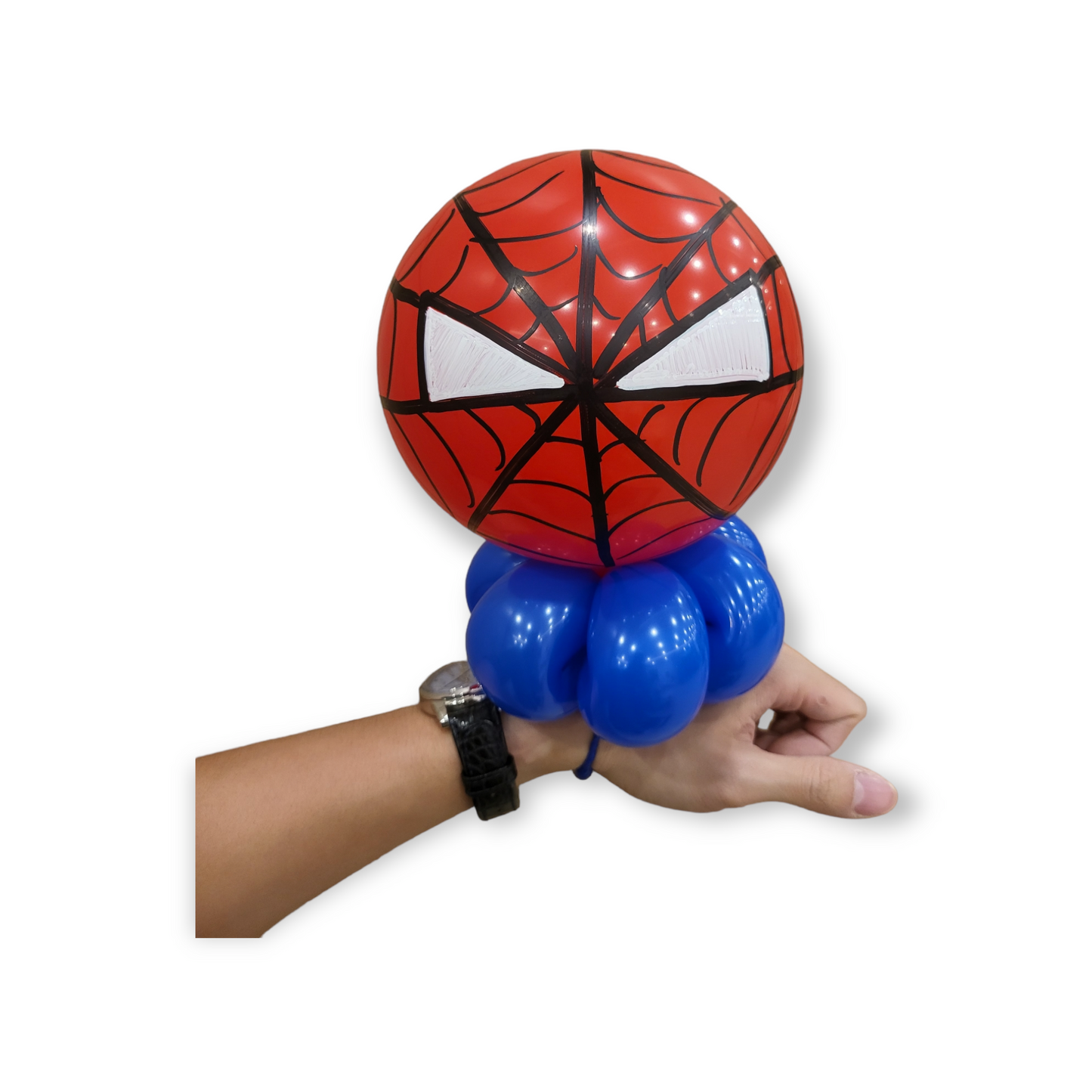 Spiderman Balloon Bracelet Sculpture