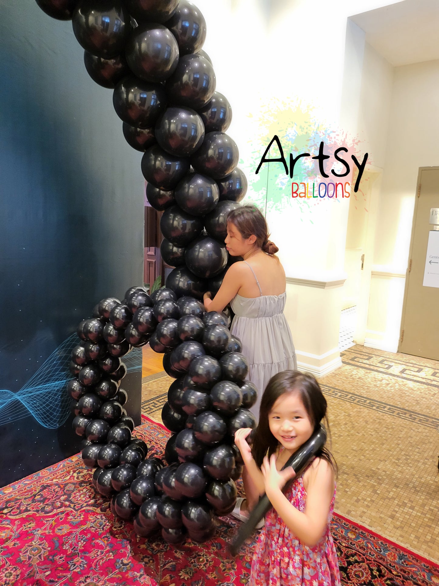 Headphone Balloon Arch