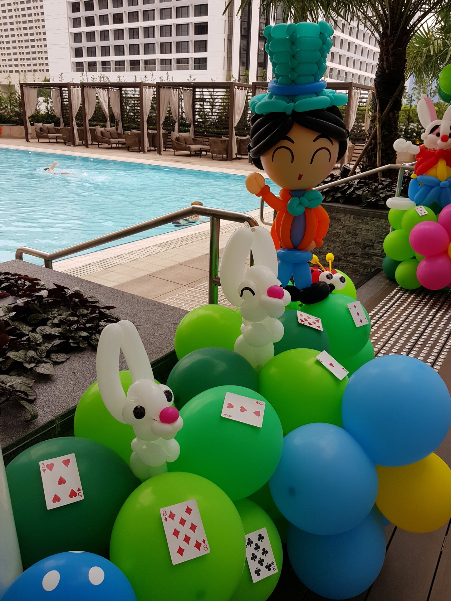 Alice In The Wonderland Balloon Decorations