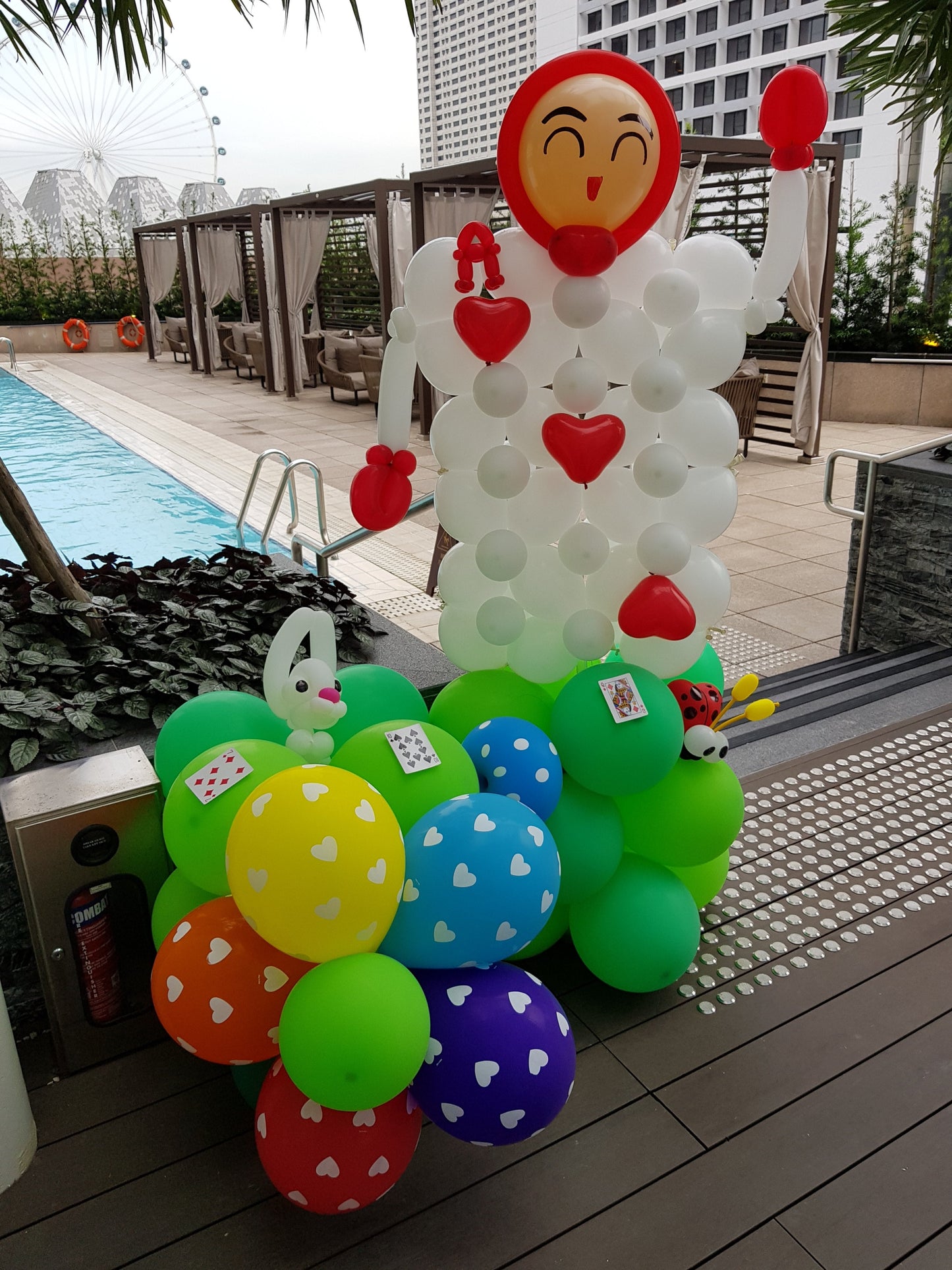 Alice In The Wonderland Balloon Decorations