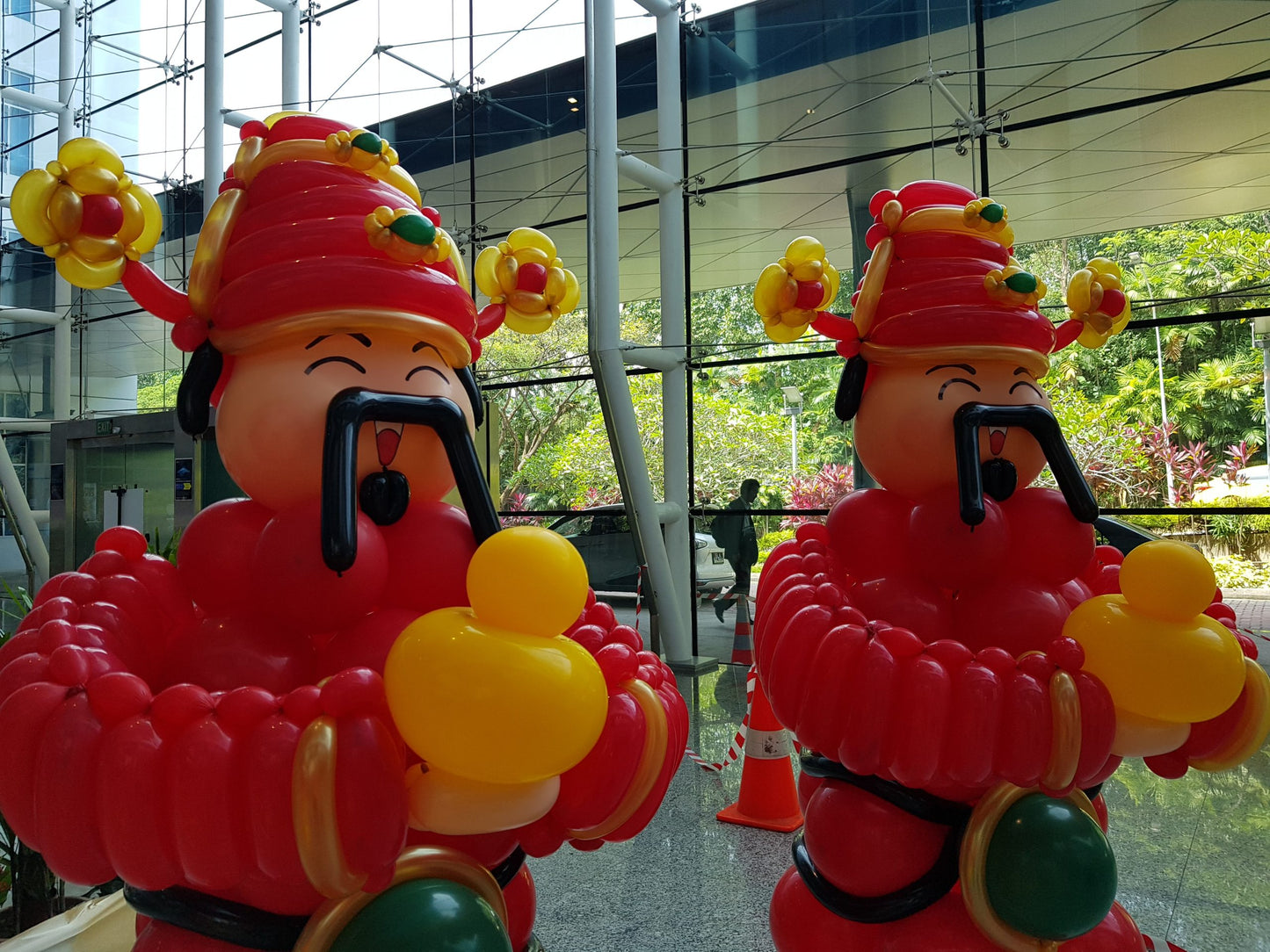 Cai Shen Ye Balloon Standee