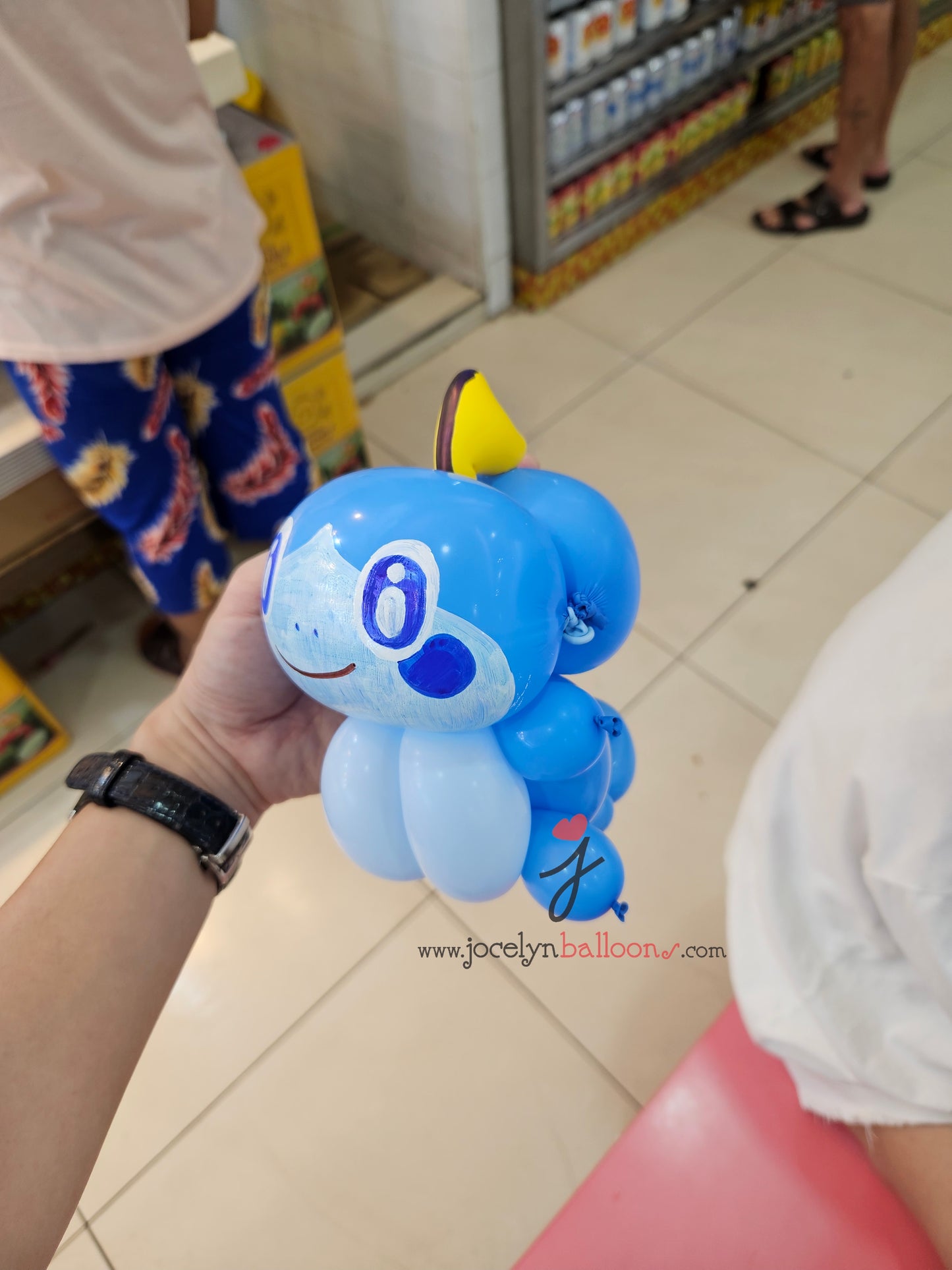 Sobble Balloon Sculpture