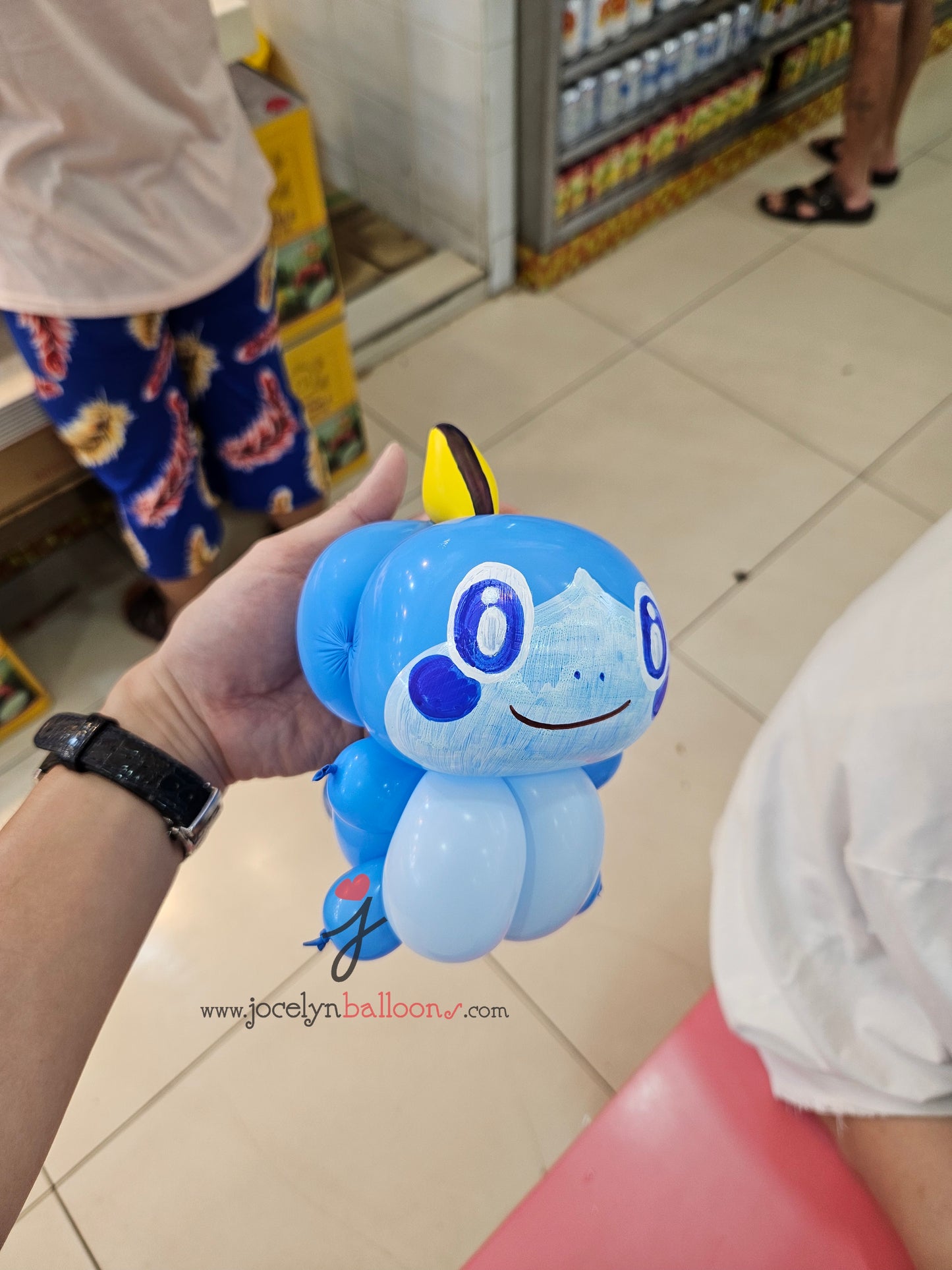 Sobble Balloon Sculpture