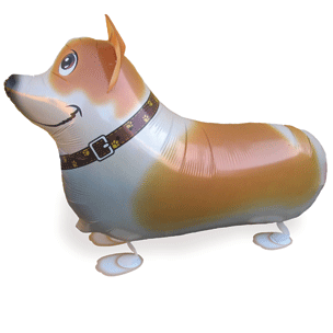 Helium Inflated Walking Pet Balloon