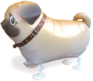 Helium Inflated Walking Pet Balloon