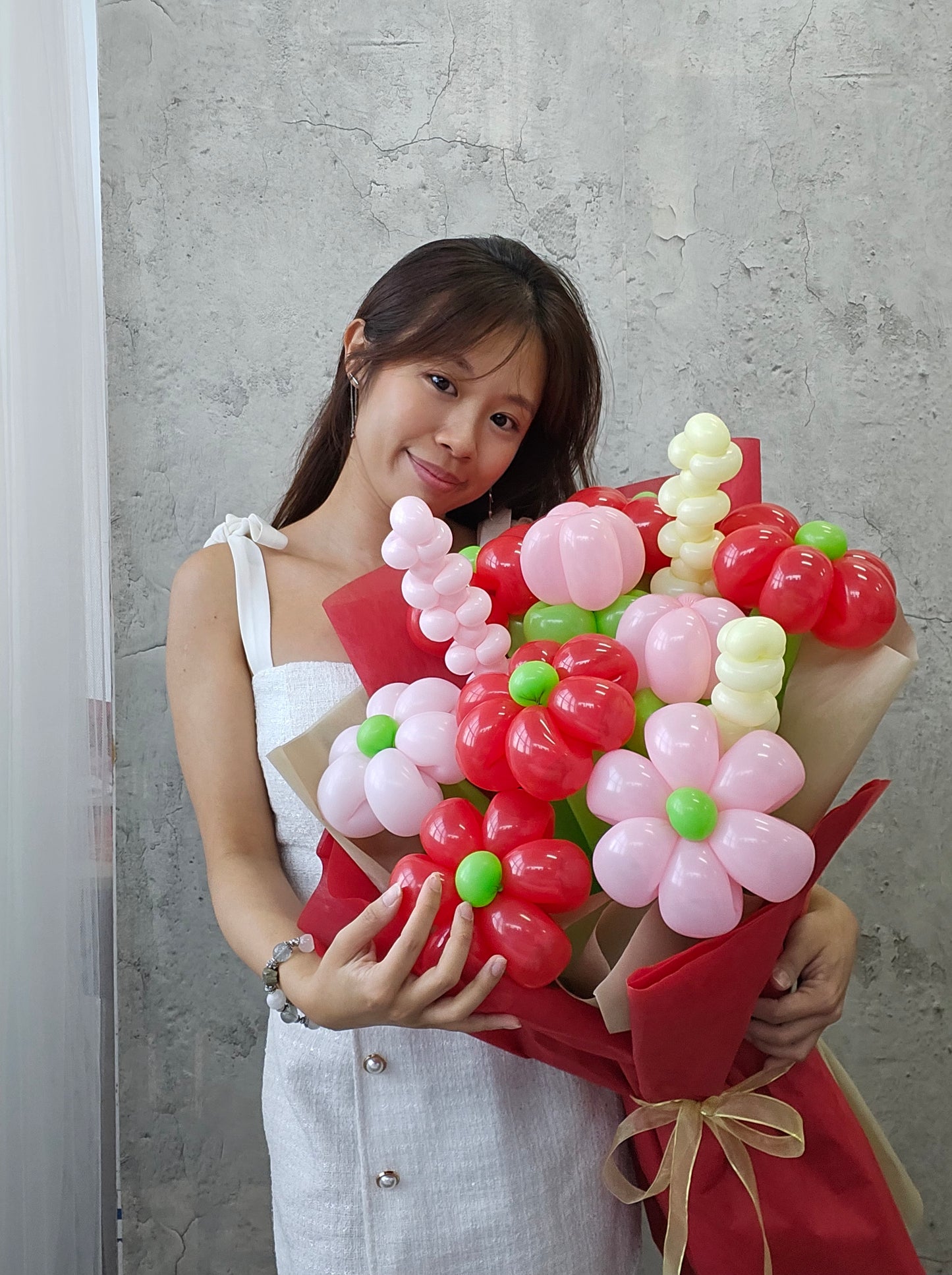 Paper Wrapped Balloon Bouquet