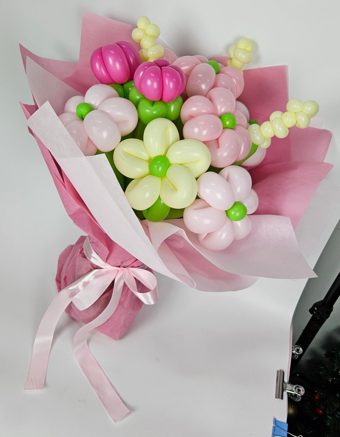 Paper Wrapped Balloon Bouquet