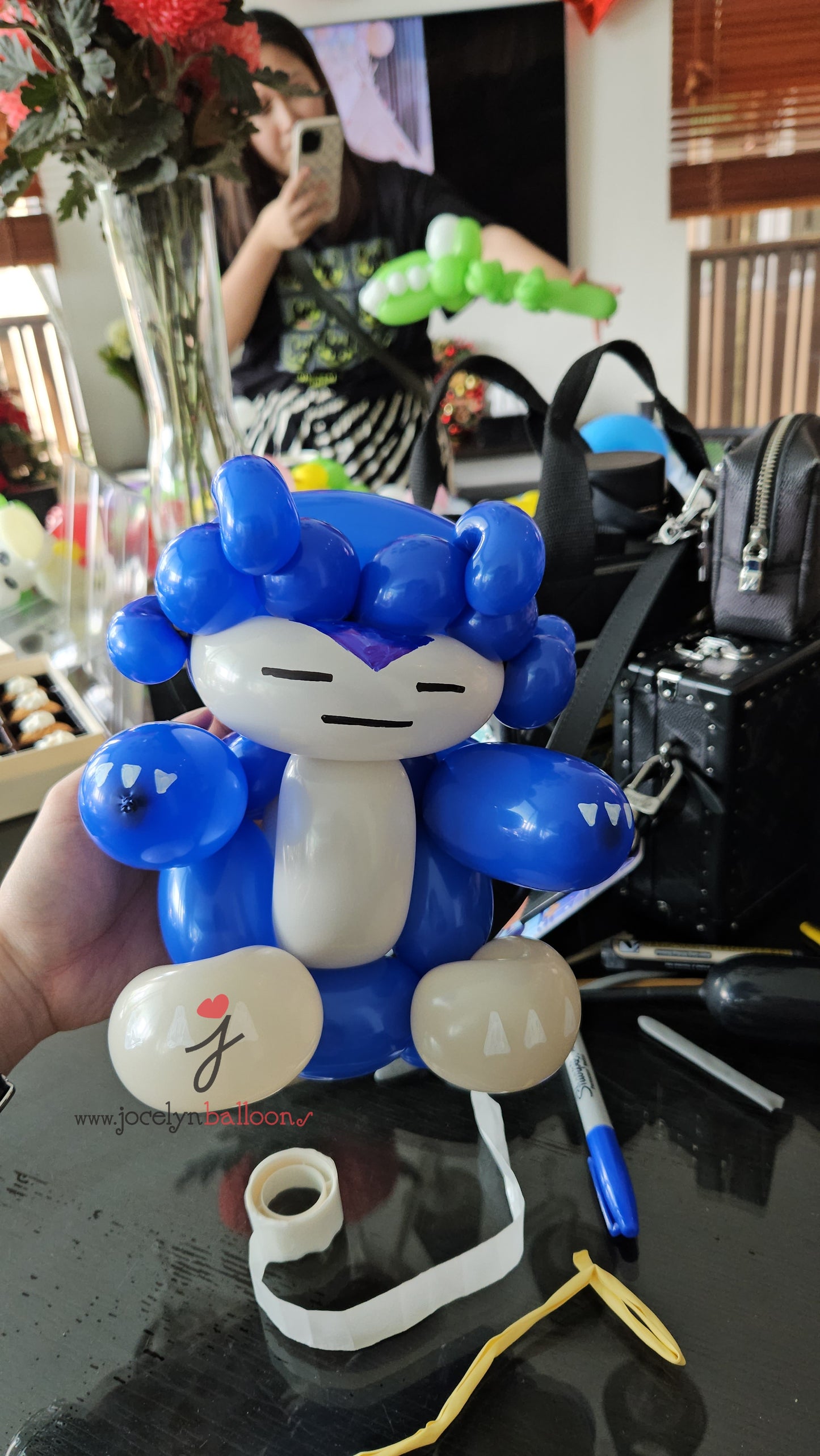 Snorlax Balloon Sculpture