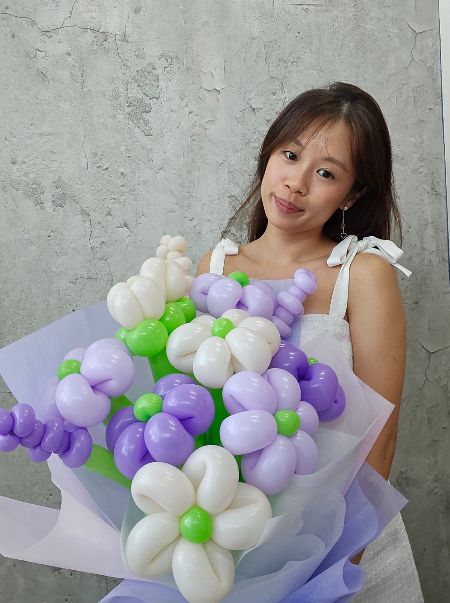 Paper Wrapped Balloon Bouquet