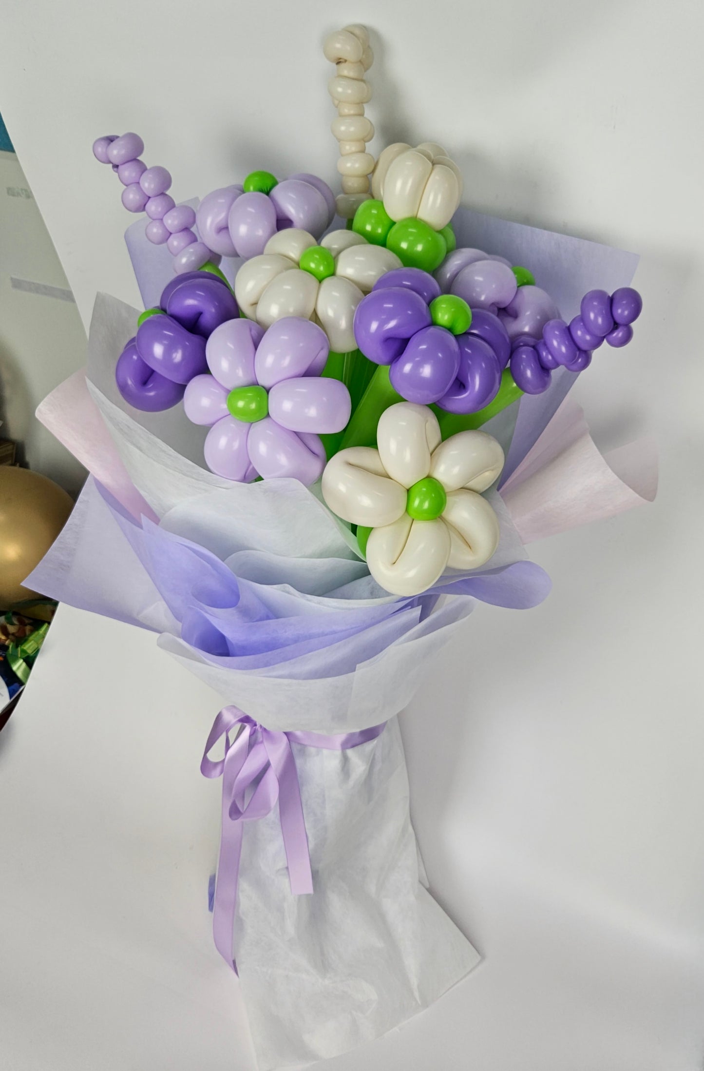 Paper Wrapped Balloon Bouquet