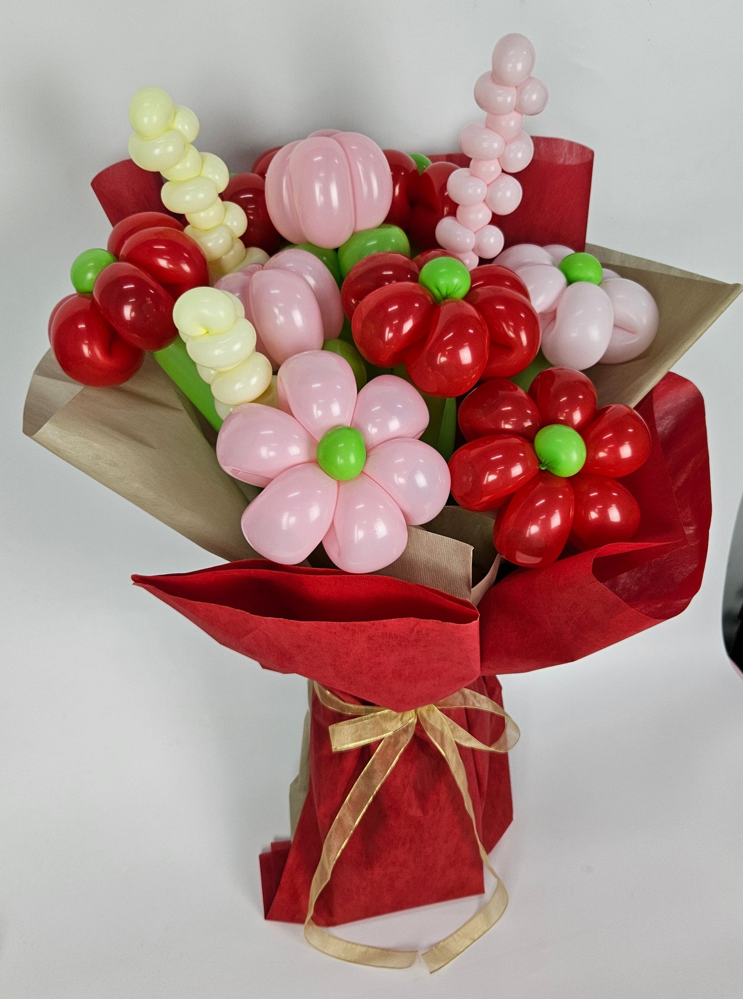 Paper Wrapped Balloon Bouquet