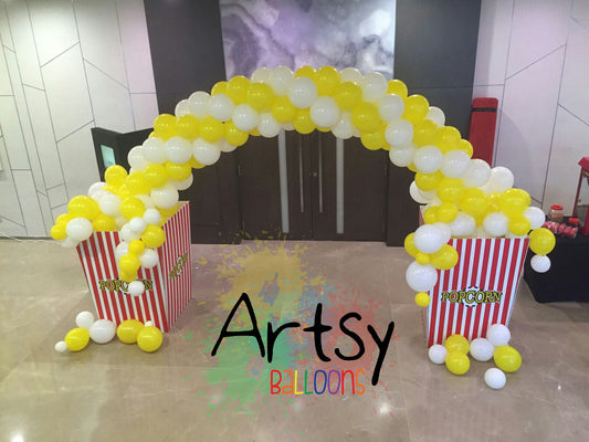 Popcorn Balloon Arch