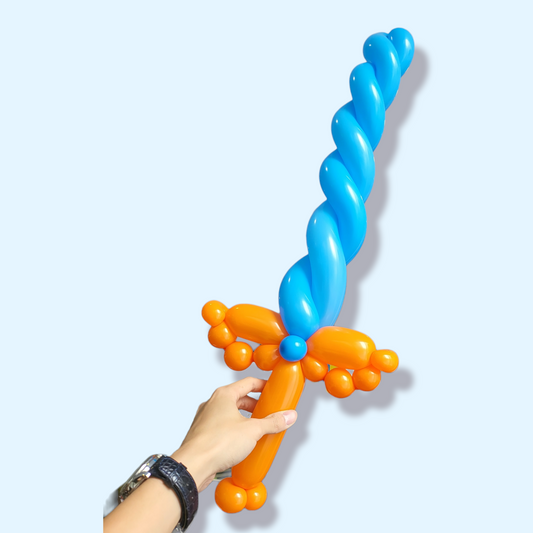 Grand Spiral Sword Balloon Sculpture