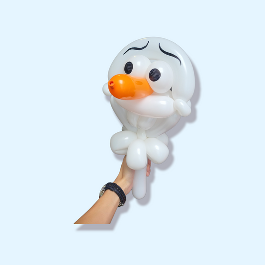 Olaf Snowman Balloon Sculpture