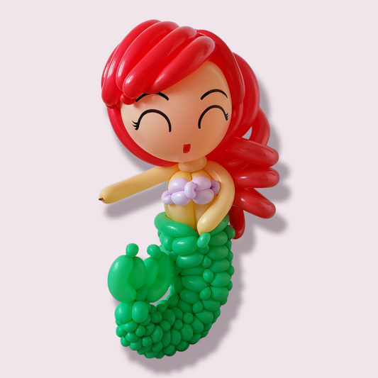 Ariel Mermaid Princess Balloon Sculpture